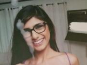 Mia Khalifa cum Tribute