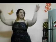 Arab BBW Girl Dancing Part 2