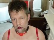 Me in lipstick wanking for you