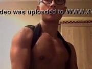chinese straight masturbation Glasses boys