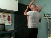 Burly guys ass fingered and railed