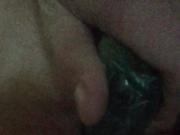 Mein Arschloch vom Dildo durchgefickt