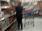 Walmart booty bend over