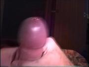 My exposed bellend cum...