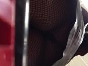 Milf fishnet pantyhose 2