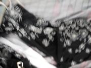 cum on her ripped dress