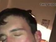 Blowjob face cum