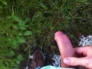 Outdoor Cumshot