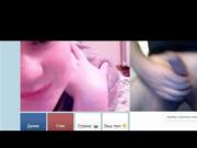 Videochat 21 Teen sucks my dick