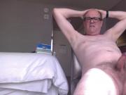 Nude and Stroking my cock