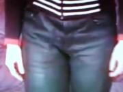 Nice Danish Girl in Leather Pants Privat Video