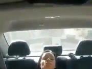 masturbate in car