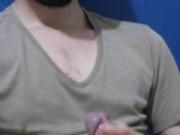 Hairy skinny cock semen 1-4