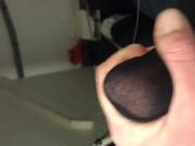 Tights wanking