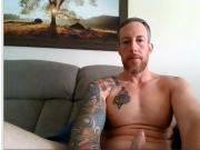 Daddy matt showoff his uncut cock