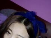 Asian slut selfie blowjob