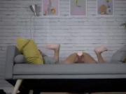 Sofa from IKEA i think...