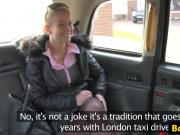Pierced Czech taxi babe cocksucks cabbie pov