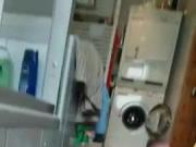 Young Romanian Schoolboy Wanking in Public Lavatory