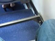 Bus flash - public masturbation - public jerk