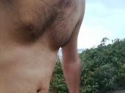 Outdoor wank test for summer time