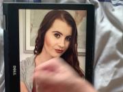 Cum tribute for Brook Logan