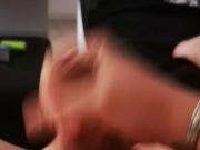 German chubby jerk and cum