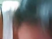 Young Asian girl gives good head.