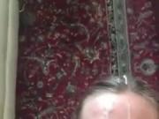 Ring gag blowjob