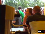 Emilios Big Cock Fucks Amirah In Public