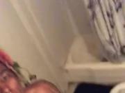 Interracial sex in toilet