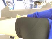 Spandex shorts pawg teen bubble strong vpl made my dick hard