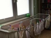 CD Crossdresser Hanging up laundry in DW Lingerie