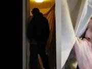 British guy cums and pisses on me