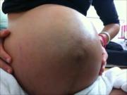 Pregnan Latina Big Belly