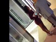 Candid voyeur thickest hottest latina in tight dress