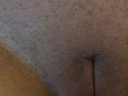 Bottle in pussy