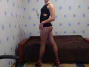 Sexy teen femboy crossdresser
