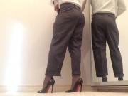 From Business lady to schoolgirl