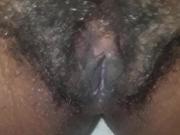 sexy ebony fat hairy pussy pissing