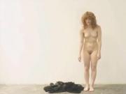 Megan Duffy strips down completely naked