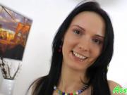 European babe assfucked and facialized
