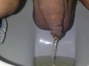 Small cock pee