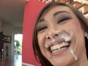 Exotic Slut Ariel Rose Fucks Wildy For A Huge Facial