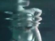 under water