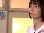 Nippon schoolgirl fucked and jizzed at school