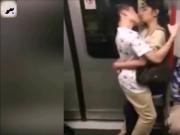 Shame! People in Chinese Metro do obscene things.