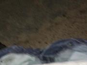 Close up piss on the beach