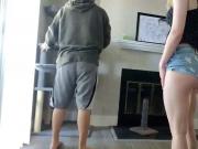 Nice ass in short