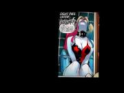 Harley Quinn on a toilet cum tribute